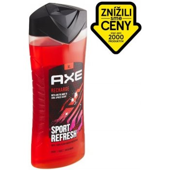 Axe Recharge Men sprchový gél 400 ml