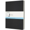 Sešity Moleskine Cahier 3 ks tečkované černé XL (Moleskine)
