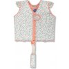Swim Essentials Plávacia vesta pre deti Florish green 3-6 rokov
