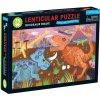 Puzzle meniace sa Dinosaury 75 Mudpuppy