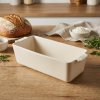 PEUGEOT Appolia 31 x 12,5 cm ecru - keksówka / forma na pečenie chleba a paštéty keramická
