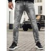Dstreet džínsy UX4133 šedá tmavo