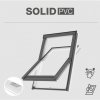 RoofLITE SOLID PVC 55 x 78 cm