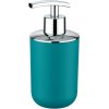 Wenko | WENKO 21224100 - Dávkovač mydla BRASIL 7,3x16,5 cm tyrkysový/lesklý chróm | WE0172