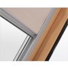 Zatemňujúca béžová roleta RoofLITE 78x118 cm