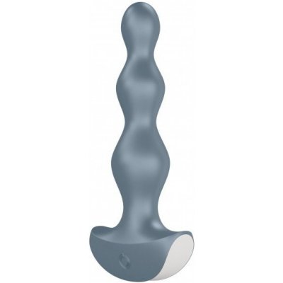 Vibračný análny kolík Satisfyer Lolli Plug 2 Ice, silikónový análny vibrátor 14 x 2–3 cm