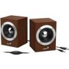 Genius reproduktory SP-HF280, 2.0, 6W, hnedé, regulácia hlasitosti, 3,5 mm jack (USB), 100