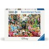 Puzzle Ravensburger 1000 dielikov Disney: Všetci na palube na Vianoce