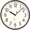 LAVVU LCS3000 - Hnedé nástenné hodiny PASTELS SWEEP - 3 ROKY ZÁRUKA ⌀29,5cm