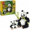 LEGO Creator 3 v 1 Divoké zvieratá: Rodina pánd 31165