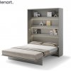 Dig-net nábytok Sklápacia posteľ Lenart BED CONCEPT BC-12 sivá | 160 x 200 cm