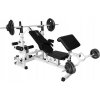 Gorilla Sports Kulturistická súprava 6v1 130 kg