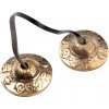 Tibetské činelky mini 4,5 cm Šťastie