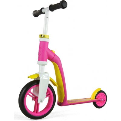 Scoot & Ride Highwaybaby 2v1 ružovo-žlté