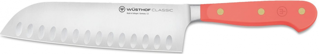 Wüsthof Classic Colour Santoku 17 cm Coral Peach