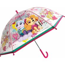 Paw Patrol dětský průhledný deštník dívčí