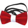 RECORD Spoločenský motýlik pre psa červený Veľkosť: M