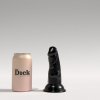 Dildo The Dick TD10 Markus čierne, realistické dildo 15 x 4,4 cm