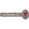 Liverpool FC Liverpool FC, kovový, červený znak