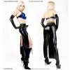 Latexová sukňa - la3052