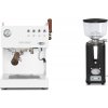Ascaso Steel DUO PID PLUS, White&Wood + ECM S-Automatik 64, anthracite