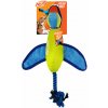 NERF DOG Hračka pre psov Nylonová plyšová kačica s chrumkavými krídlami na hádzanie 42 cm