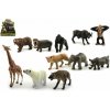 Teddies Zvířátko safari plast 10 cm 12 ks