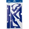 Sada pravítok MILAN Flex&Resistant (séria Acid) - modrá