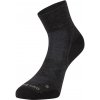 Unisex merino ponožky ALPINE PRE DERERE čierna M