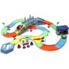 Alltoys Flexibilná dráha svietiaca v tme, 220 dielikov + autíčko s LED svetlom