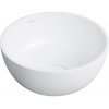 OMNIRES - SHELL M+ umývadlo na dosku, O35 cm, biela mat SHELL350UNBM