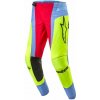 ALPINESTARS nohavice TECHSTAR OCURI, ALPINESTARS (svetle modrá/žlutá fluo/červená) 2024