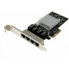 StarTech .com 4-Portový Gigabit Ethernet sieťová karta, PCI Express, Intel I350 NIC (ST4000SPEXI)