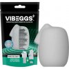 VIBEGGS Ribs Delight vibračné vajíčko masturbátor biela
