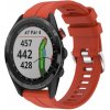 VSETKONAMOBIL 119186 SILICONE Vymeniteľný remienok pre Garmin Approach S62 červený