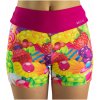 VFstyle Dámske športové mini šortky Fruits ružové Veľkosť: 2XL