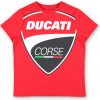 DUCATI tričko EXTREME 26 Logo detské red - 4-6 let