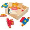 Bino oblékací puzzle - medvědice