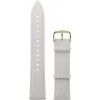 Garett univerzální řemínek 20 mm, bílý, eko kůže STRAP_WHT_LTH_20MM