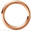 Piercingový prsteň DF 6113 z ružového zlata