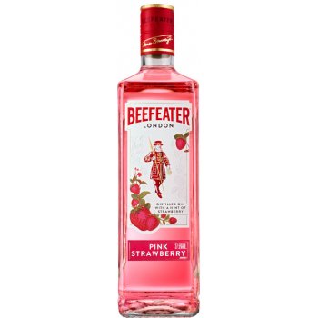 Beefeater Pink Strawberry 37,5% 1 l (čistá fľaša)