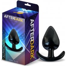 AfterDark Alphona Butt Plug Size S 6.8 cm x 3.5 cm black