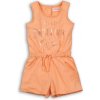 Overal dievčenské letné, Minoti, PALM 3, oranžová - 68/80 | 6-12m