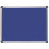 Textilná tabuľa / nástenka Rocada 6600, hliníkový rám, 60x45 cm, modrá