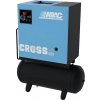 ABAC kompresory Skrutkový kompresor CRS-4/10-100 príkon 4 kW, výkon 498 l/min, tlak 10 bar, vzdušník 100 l, napätie 400/50 V/Hz