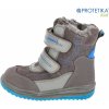 Protetika zimné topánky ROKY grey zateplené kožušinkou