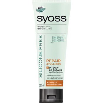 Syoss Silicone Free Repair and Fullness Kúra pre intenzívnu regeneráciu normálnych a poškodených vlasov 250 ml