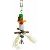 Karlie Hračka z přírodních materiálů se zvonečkem 21cm