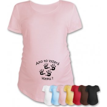 Tasty tehotenské tričko tričko krátky rukáv ručičky dvojičky od 22,7 € -  Heureka.sk