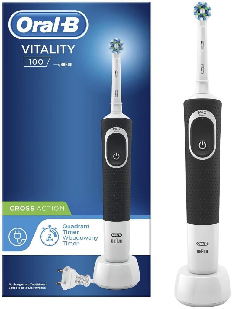 Oral-B Vitality 150 Cross Action Black